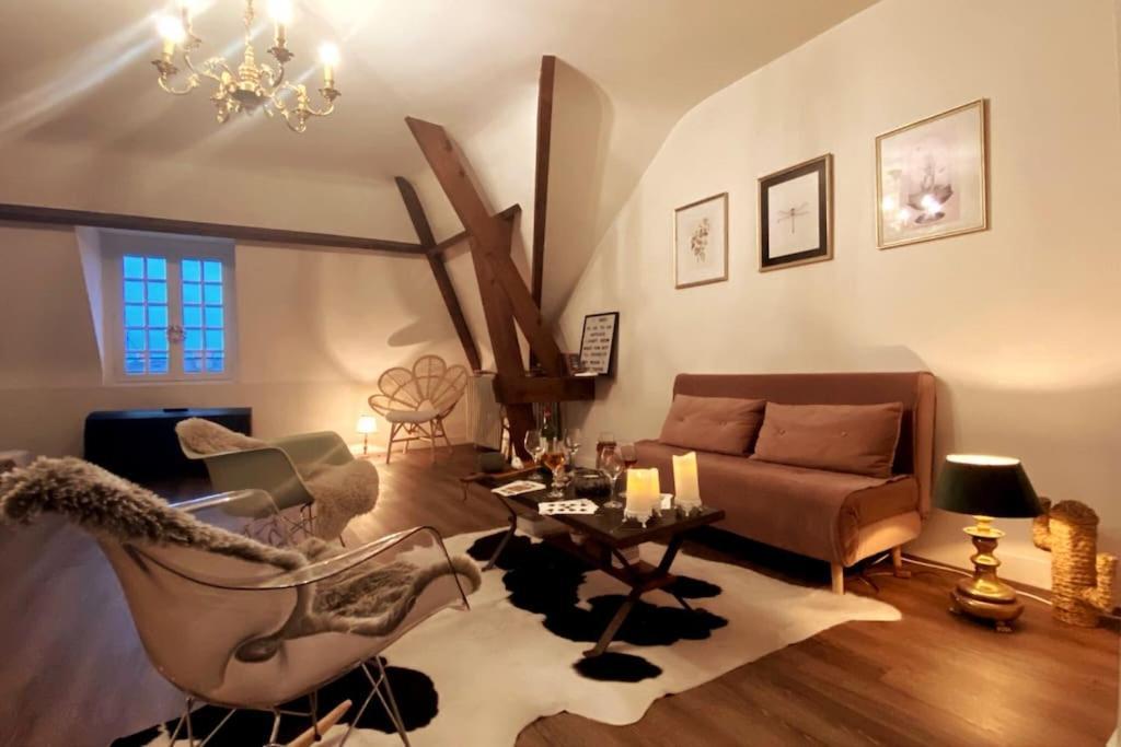 Grand Appartement Place Saint-Pierre, Proche Chateau De Saumur Et Bord De Loire" المظهر الخارجي الصورة